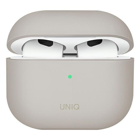 Etui Uniq Lino na AirPods 3 gen. Silicone - beżowe