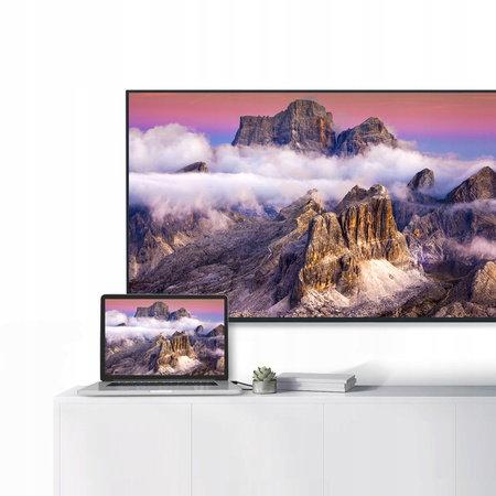 MCDODO KABEL PRZEJŚCIÓWKA ADAPTER USB-C USB TYP C HDMI MHL 4K 60HZ HDR 2M