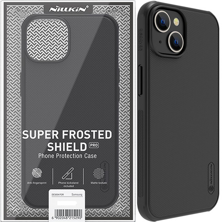 Nillkin Super Frosted Shield Pro etui iPhone 14 Pro pokrowiec na tył plecki czarny