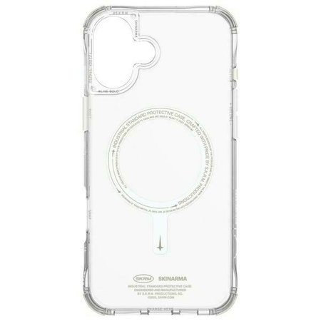 Skinarma etui Saido iPhone 16 6.1 Magnetic Charging zielony/green (niteglow)