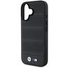 BMW BMHMP16S23PUSPK iPhone 166.1 czarny/black hardcase M Perforated And Stitched Line MagSafe