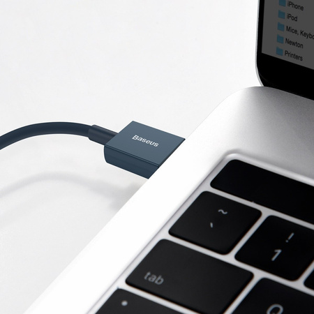 BASEUS KABEL ŁADOWARKA USB DO LIGHTNING APPLE IPHONE IPAD 2 METRY