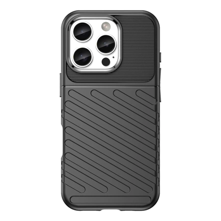 HURTEL ETUI CASE SILIKONOWE DO IPHONE 16 PRO WYSOKA OCHRONA ANTYPOWŁAMANIEM