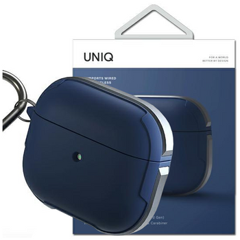 UNIQ etui Valencia AirPods 3 niebieski/blue Antimicrobial