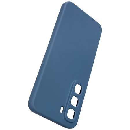 Etui Beline Silicone do Infinix Hot 60 5G niebieski