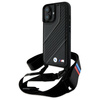 BMW BMHCP16S23PSCCK iPhone 16 6.1       czarny/black hardcase M Edition Carbon Stripe & Strap