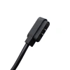 Ładowarka HUL-01 magnetyczna 2-pin 2,8 mm do smartwatchy 60 cm - czarna