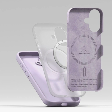 RINGKE ETUI SILICONE MAGNETIC DO IPHONE 17 OCHRONA Z MAGNETYCZNYM
