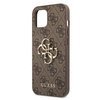 Guess GUHCP13M4GMGBR iPhone 13 6,1" brązowy/brown hardcase 4G Big Metal Logo