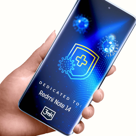 3MK FOLIA OCHRONNA SILVERPROTECTION+ DO REDMI NOTE 14 5G OCHRONA EKRANU