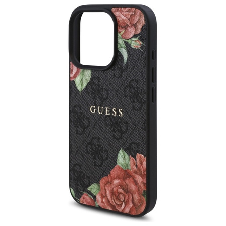 GUESS ETUI CASE HARDCASE 4G FLOWERS PRINT DO APPLE IPHONE 16 PRO DO MAGSAFE