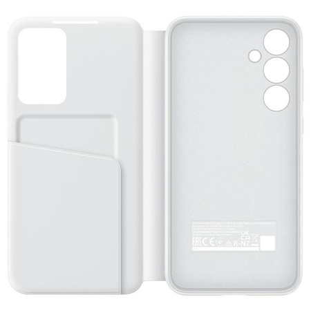 Etui Samsung EF-ZA356CWEGWW A35 5GA356 biały/white Smart View Wallet Case