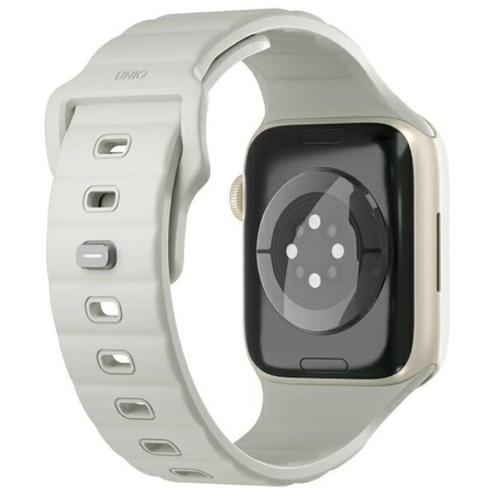 UNIQ pasek Stride SE Apple Watch 42/41/40mm FKM Rubber Strap lume
