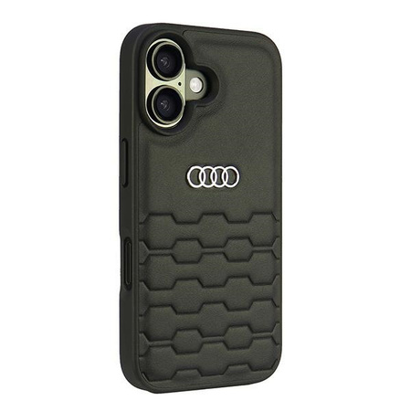 AUDI DO MAGSAFE HARDCASE DO IPHONE 16 6.1 POKROWIEC Z SYNTHETYCZNEJ SKÓRY