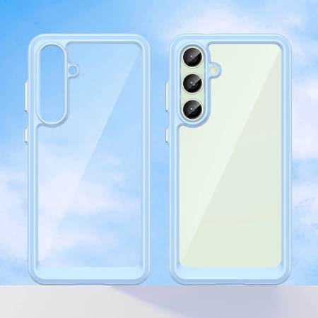 HURTEL ETUI SILIKONOWE OUTER SPACE CASE Z ŻELOWĄ RAMKĄ DO SAMSUNG GALAXY