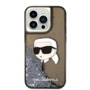 Karl Lagerfeld KLHCP14XLNKHCK iPhone 14 Pro Max 6,7" czarny/black hardcase Glitter Karl Head