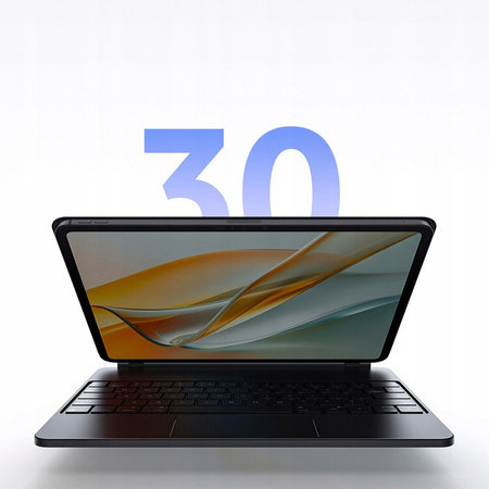 MCDODO ETUI KLAWIATURA PODŚWIETLANA APPLE IPAD PRO M4 13 CALI 2024 CZARNY