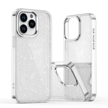 HURTEL ETUI BROKATOWE GLITTER CASE DO IPHONE 16E MAGSAFE PRZEZROCZYSTE