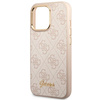 GUESS ETUI DO IPHONE 14 PRO 6,1 HARD CASE Z LOGO VINTAGE GOLD ELEGANCKIE 4G