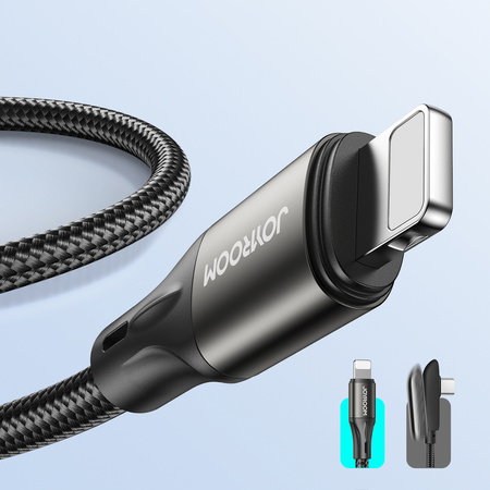 Joyroom kabel do szybkiego ładowania / transmisji danych USB Typ C - Lightning PD 20W 2m czarny (S-2024N1-PD)