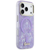 Etui Guess IML Shell Script Metal        MagSafe do iPhone 17 Pro Max fioletowy