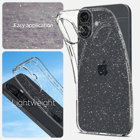 SPIGEN CASE LIQUID CRYSTAL DO IPHONE 16 PLUS SKORUPKA PRZEZROCZYSTA OCHRONA