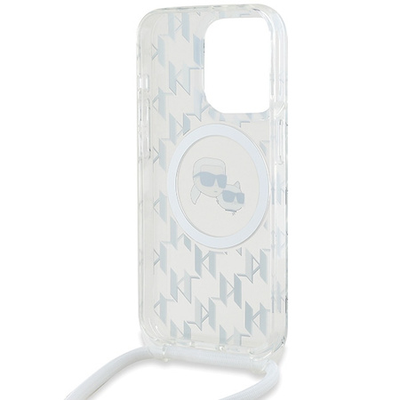 KARL LAGERFELD ETUI CROSSBODY MONOGRAM DO IPHONE 15 PRO 6,1 HARDCASE IML