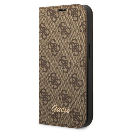 GUESS ETUI DO IPHONE 14 PRO MAX 6,7 Z LOGO GOLD WERSJA VINTAGE MAGNETYCZNE