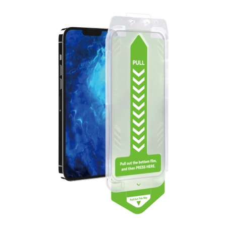 WOZINSKY SZKŁO HARTOWANE Z RAMKĄ DO IPHONE 14 PRO MAX WYSOKA OCHRONA EKRANU