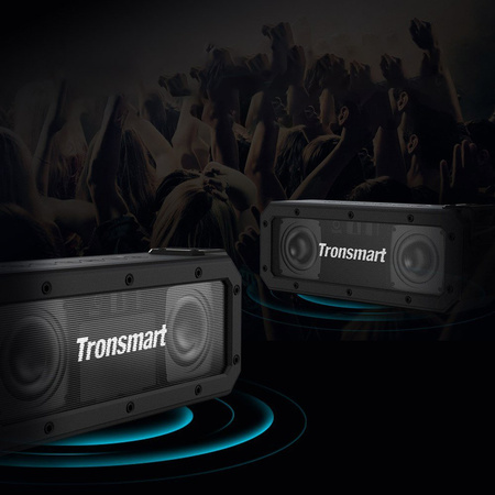 Tronsmart Element Groove 10 W przenośny bezprzewodowy głośnik Bluetooth 5.0 czarny (322483)