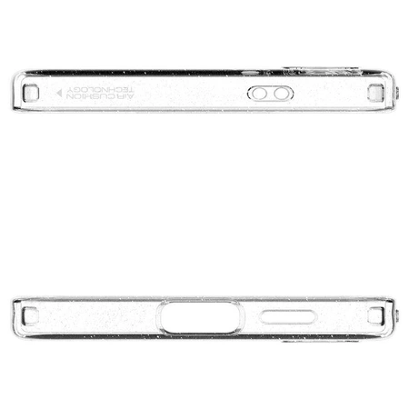 Etui Spigen Liquid Crystal na Samsung Galaxy S24+ - przezroczysto-brokatowe