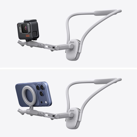 MCDODO UCHWYT ROWEROWY NA TELEFON GOPRO DO ROWERU NA SZYJĘ MAGNETYCZNY