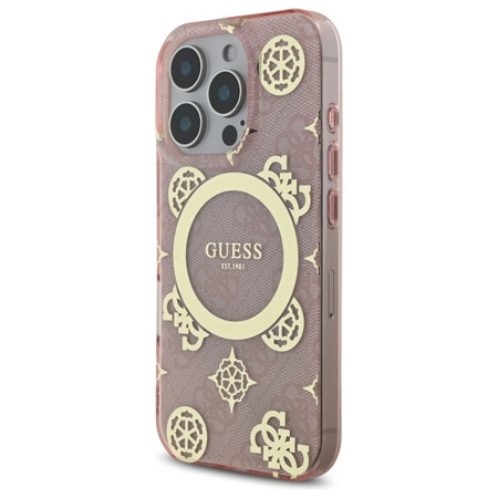 GUESS ETUI HARDCASE DO IPHONE 16 PRO 6.3 DO MAGSAFE IML PEONY 4G POKROWIEC