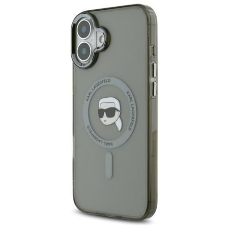 KARL LAGERFELD ETUI HARDCASE SILIKONOWY POKROWIEC CASE DO IPHONE 16