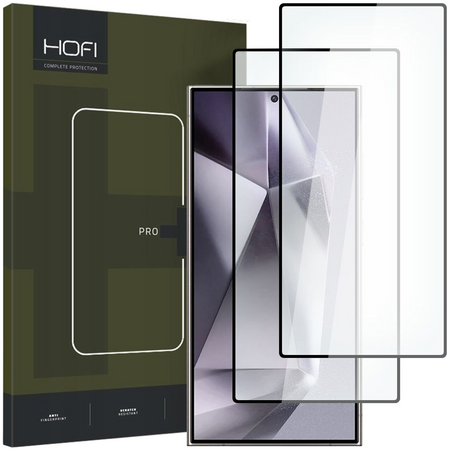 SZKŁO HARTOWANE HOFI GLASS PRO+ 2-PACK GALAXY S24 ULTRA BLACK