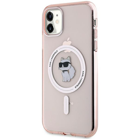 KARL LAGERFELD POKROWIEC HARDCASE DO IPHONE 11 6.1 Xr CHOUPETTE DO MAGSAFE