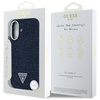 GUESS ETUI CASE TPU DO IPHONE 16 DO MAGSAFE DENIM TRIANGLE LOGO MAGNETYCZNE