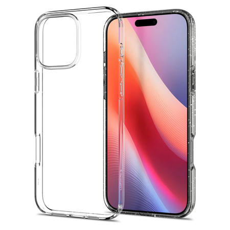 SPIGEN LIQUID CRYSTAL DO IPHONE 16 PRO Z POŁYSKIEM ZABEZPIECZENIE TELEFONU