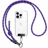 INNOSTYLE SMYCZ DO TELEFONU NA SZYJE WKŁADKA CROSSBODY MOCNA FIOLETOWA 8MM
