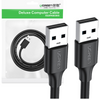 Ugreen kabel USB - USB 2.0 480Mb/s 1.5m czarny (US102)