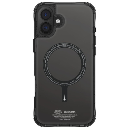 Skinarma etui Saido iPhone 16 6.1 Magnetic Charging czarny/black