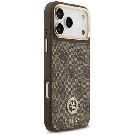 GUESS ETUI 4G STRASS LOGO DO IPHONE 17 PRO MAX MAGSAFE Z OCHRONĄ