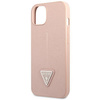 Guess GUHCP14SPSATLP iPhone 14 6,1" różowy/pink hardcase SaffianoTriangle Logo