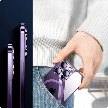 TECH-PROTECT MAGSHINE ETUI DO IPHONE 15 DO MAGSAFE OCHRONA I NOWOCZESNY