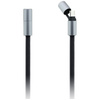 Uniwersalna smycz kabel Karl Lagerfeld   CBDY Ikonik Charm USB-C/USB-C czarny