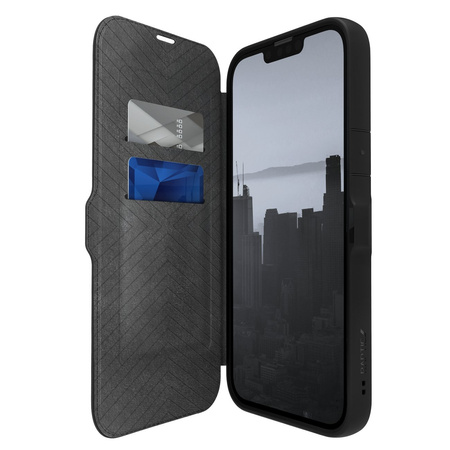 Raptic X-Doria Urban Folio Case etui iPhone 14 Plus pokrowiec z klapką czarny