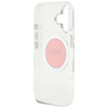GUESS ETUI POKROWIEC MAGNETYCZNY DO MAGSAFE IPHONE 16 LOGO METALOWE