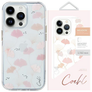 UNIQ etui Coehl Meadow iPhone 14 Pro 6,1" różowy/spring pink