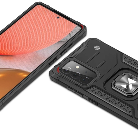 WOZINSKY RING ARMOR PANCERNE HYBRYDOWE ETUI DO SAMSUNG GALAXY A72 4G