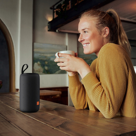 MCDODO GŁOŚNIK BLUETOOTH PRZENOŚNY MAŁY 10H USB-C BEZPRZEWODOWY SZARY